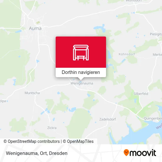 Wenigenauma, Ort Karte