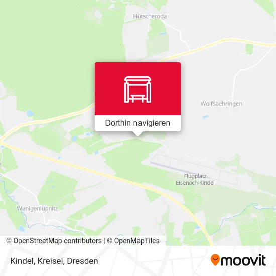 Kindel, Kreisel Karte