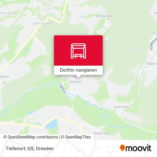 Tiefenort, GS Karte