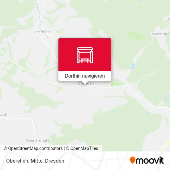 Oberellen, Mitte Karte