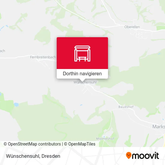 Wünschensuhl Karte