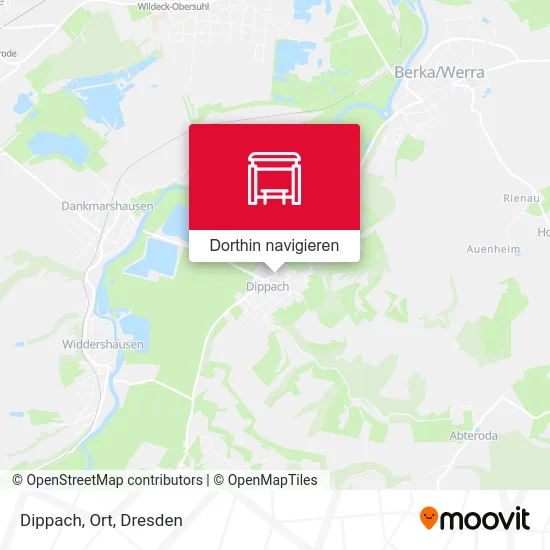 Dippach, Ort Karte