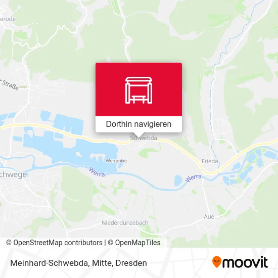 Meinhard-Schwebda, Mitte Karte