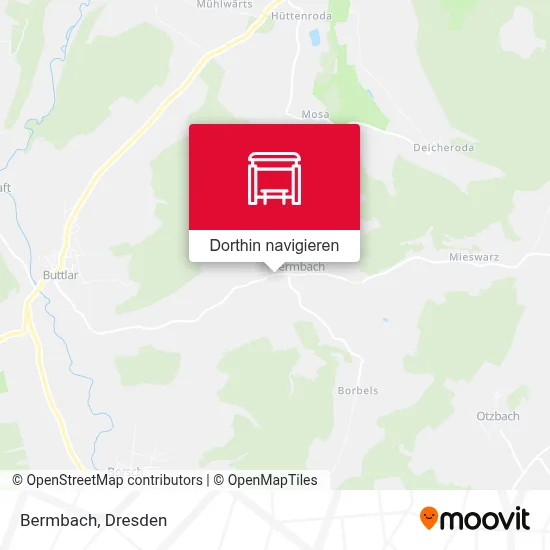 Bermbach Karte