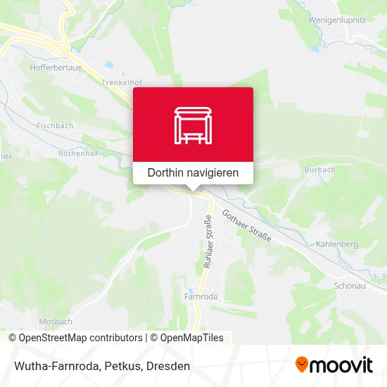 Wutha-Farnroda, Petkus Karte