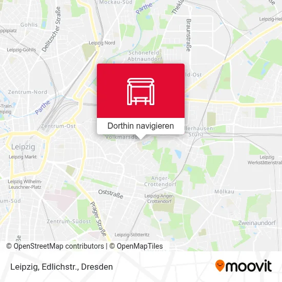Leipzig, Edlichstr. Karte