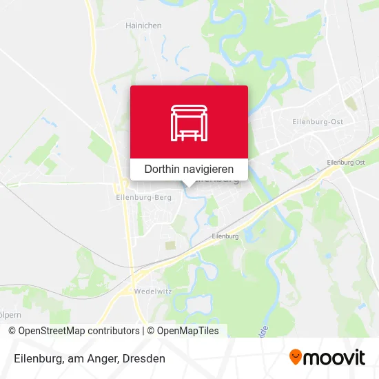 Eilenburg, am Anger Karte