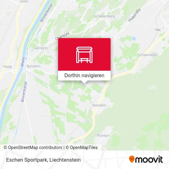 Eschen Sportpark Karte