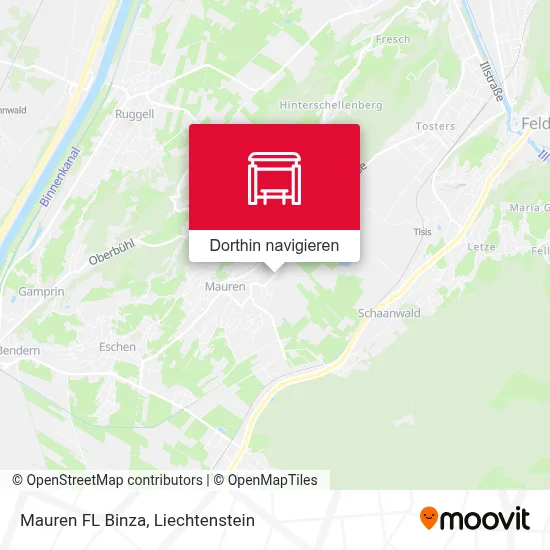 Mauren FL Binza Karte