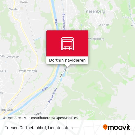 Triesen Gartnetschhof Karte