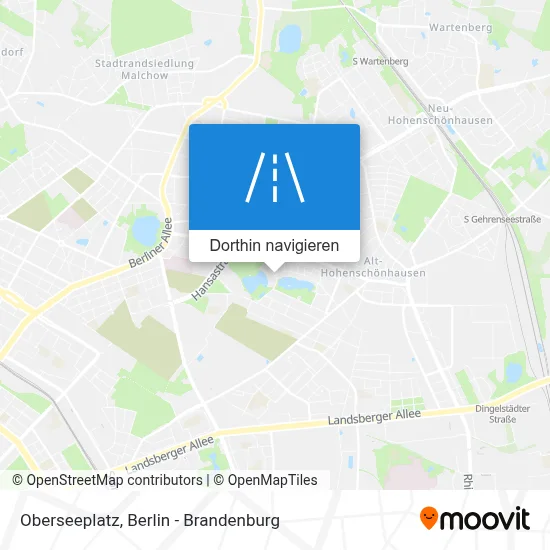 Oberseeplatz Karte