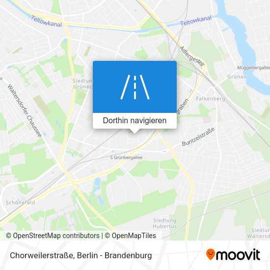 Chorweilerstraße Karte