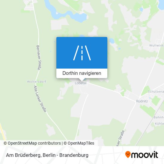 Am Brüderberg Karte