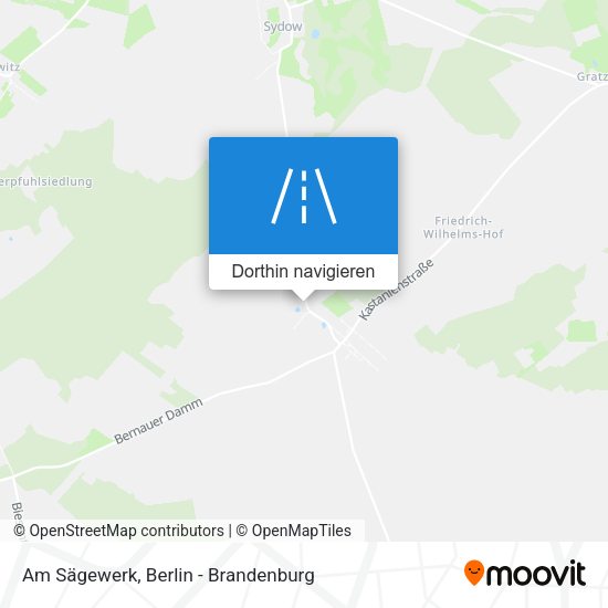 Am Sägewerk Karte