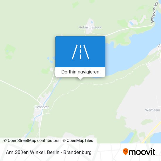 Am Süßen Winkel Karte