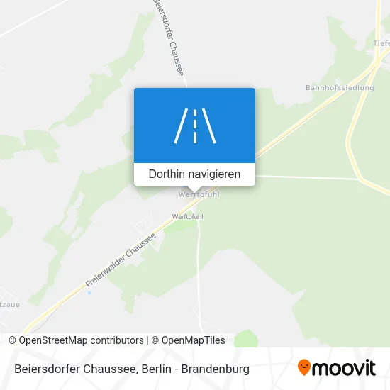 Beiersdorfer Chaussee Karte