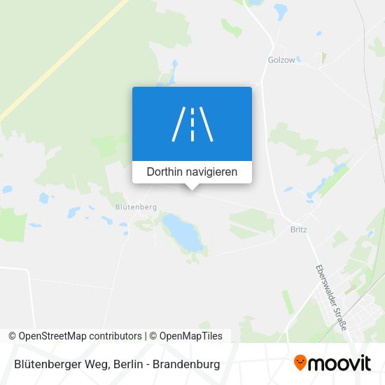 Blütenberger Weg Karte