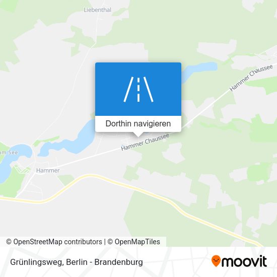 Grünlingsweg Karte