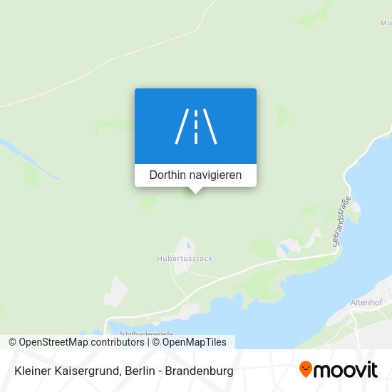 Kleiner Kaisergrund Karte