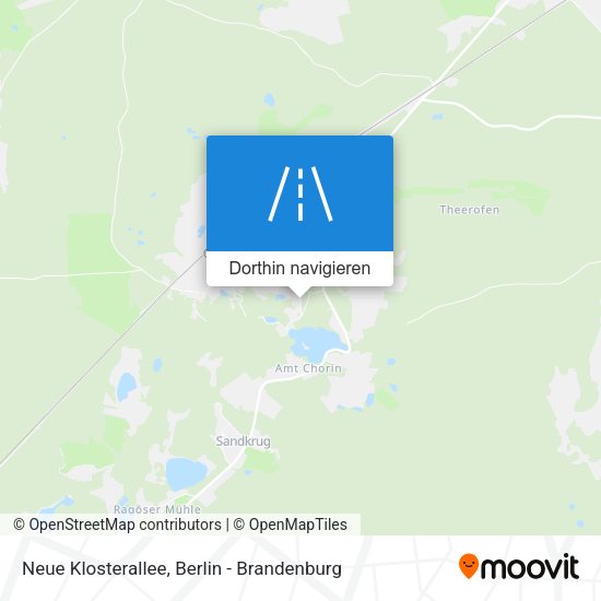 Neue Klosterallee Karte