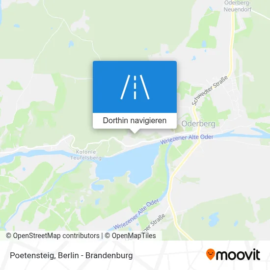 Poetensteig Karte