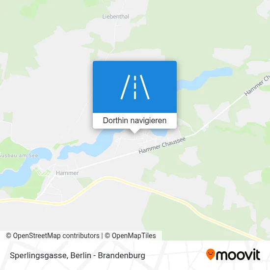 Sperlingsgasse Karte