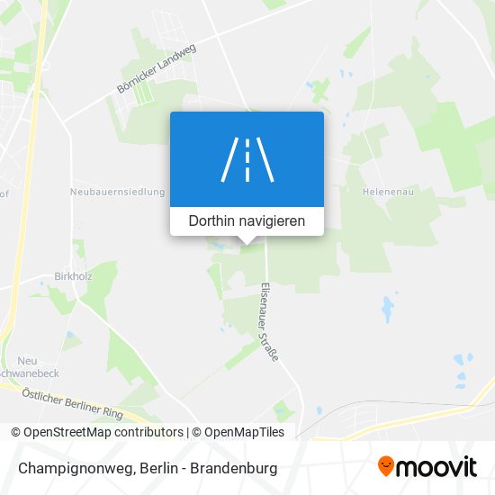 Champignonweg Karte