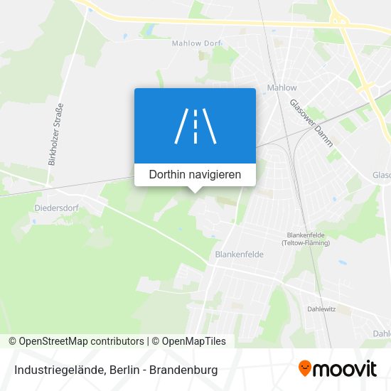 Industriegelände Karte