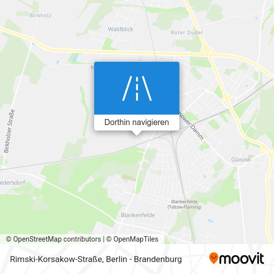 Rimski-Korsakow-Straße Karte