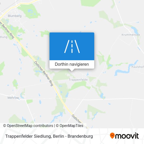 Trappenfelder Siedlung Karte