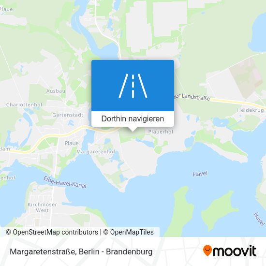 Margaretenstraße Karte