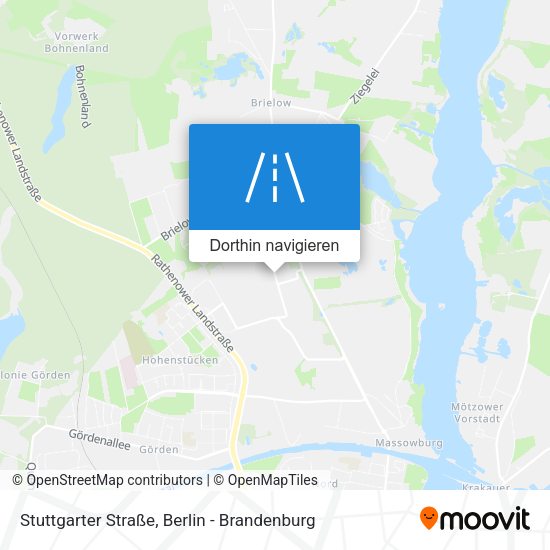 Stuttgarter Straße Karte