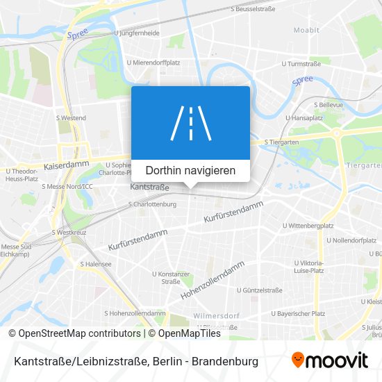 Kantstraße/Leibnizstraße Karte