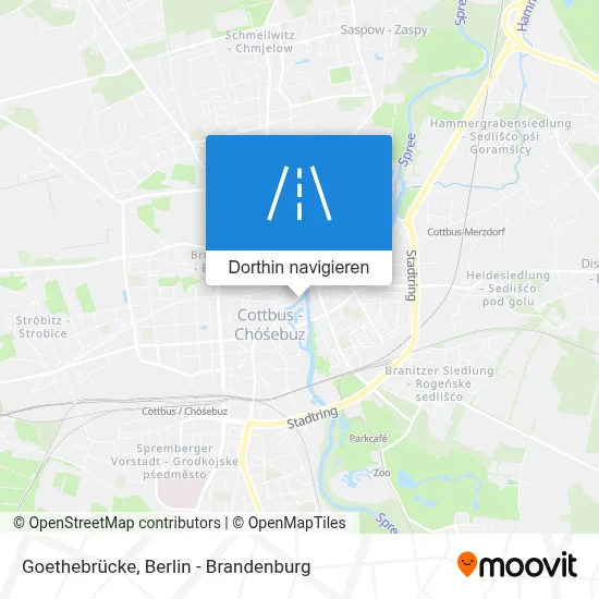 Goethebrücke Karte