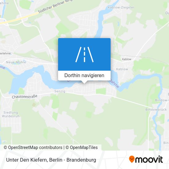 Unter Den Kiefern Karte