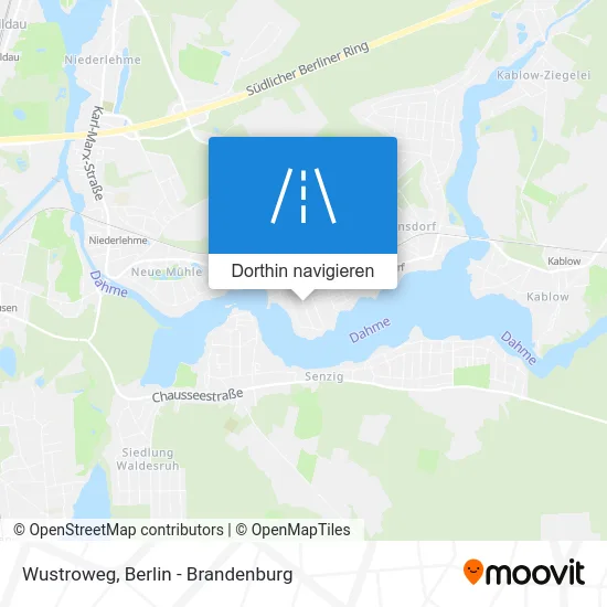 Wustroweg Karte