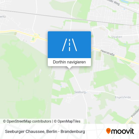 Seeburger Chaussee Karte