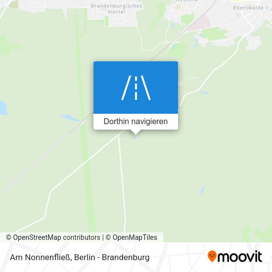 Am Nonnenfließ Karte