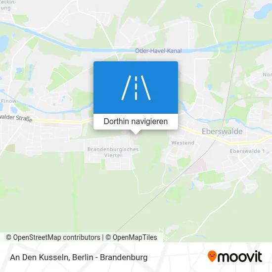 An Den Kusseln Karte