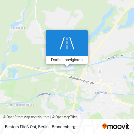 Besters Fließ Ost Karte