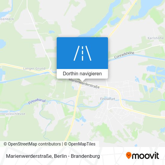 Marienwerderstraße Karte