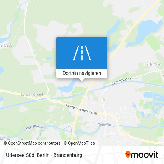 Üdersee Süd Karte