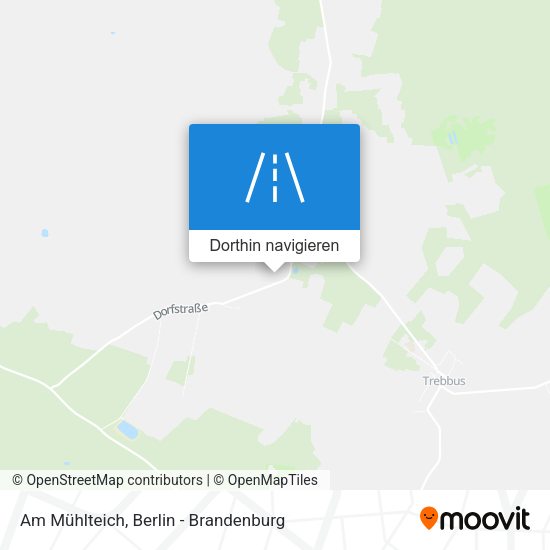 Am Mühlteich Karte