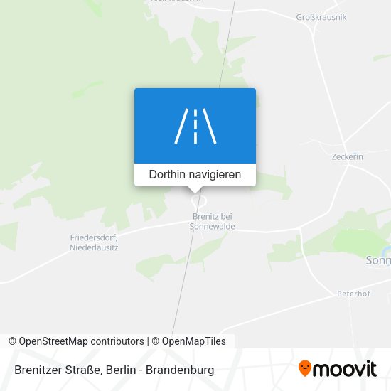Brenitzer Straße Karte