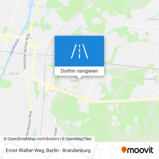 Ernst-Walter-Weg Karte
