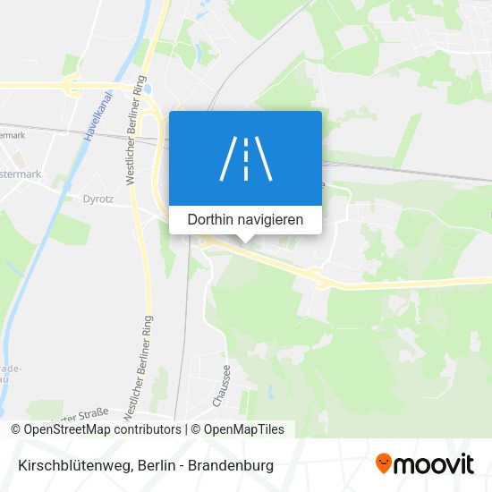 Kirschblütenweg Karte