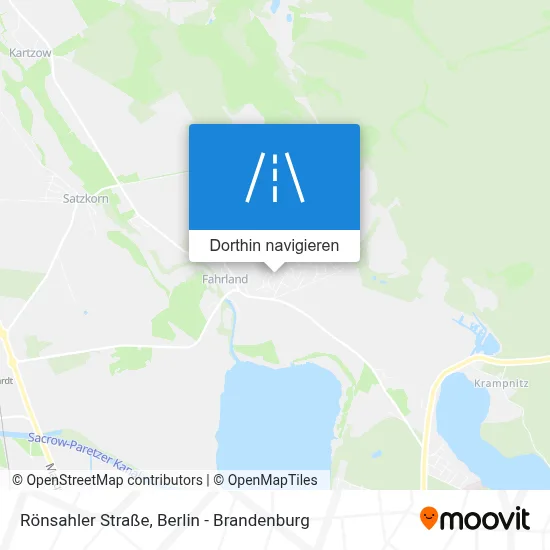 Rönsahler Straße Karte