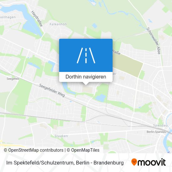 Im Spektefeld/Schulzentrum Karte