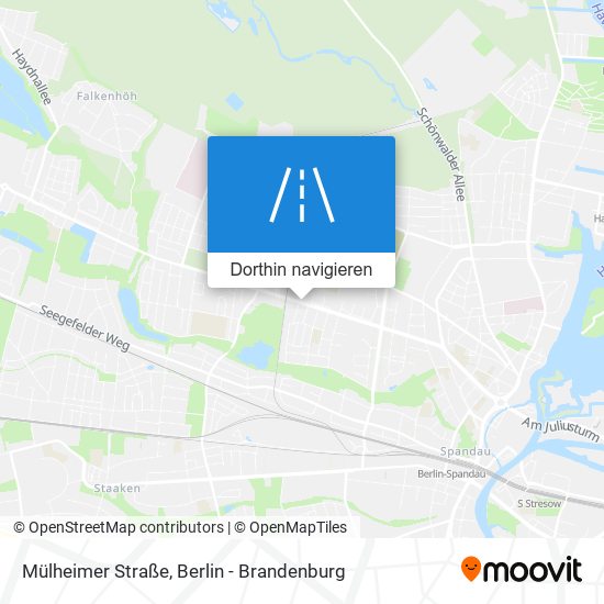 Mülheimer Straße Karte