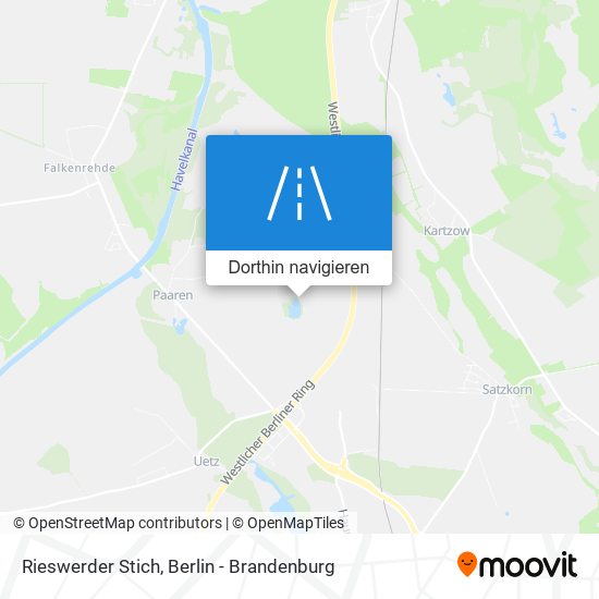 Rieswerder Stich Karte